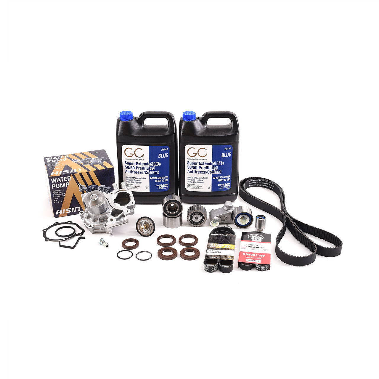 ssiibba IAG 105K Service Package w/ AISIN Water Pump Fits 2008-14