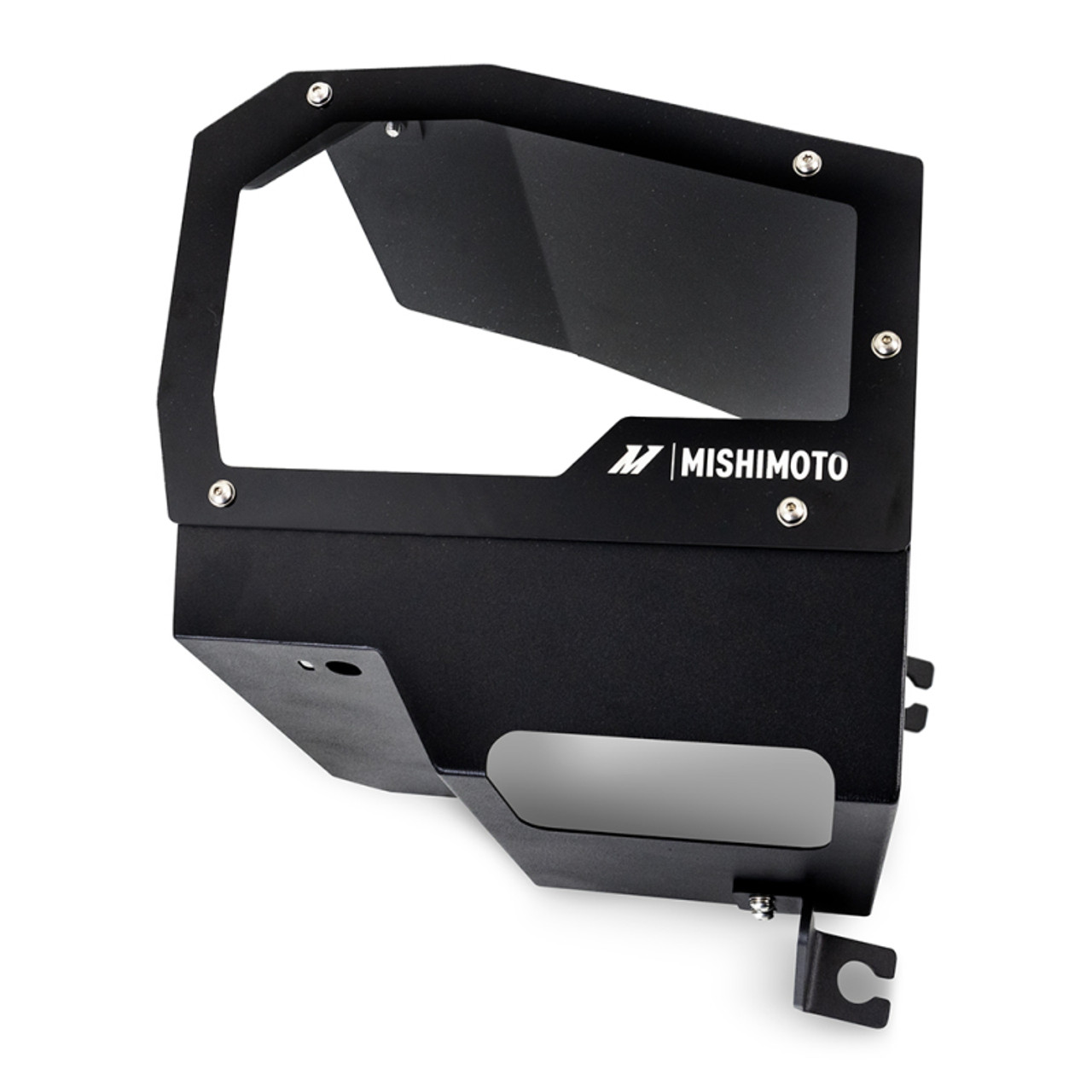 Mishimoto 2022+ Subaru WRX Performance Air Intake - Oiled Filter - Micro-Wrinkle Black - MMAI-WRX-22MWBK - Box Angle 2