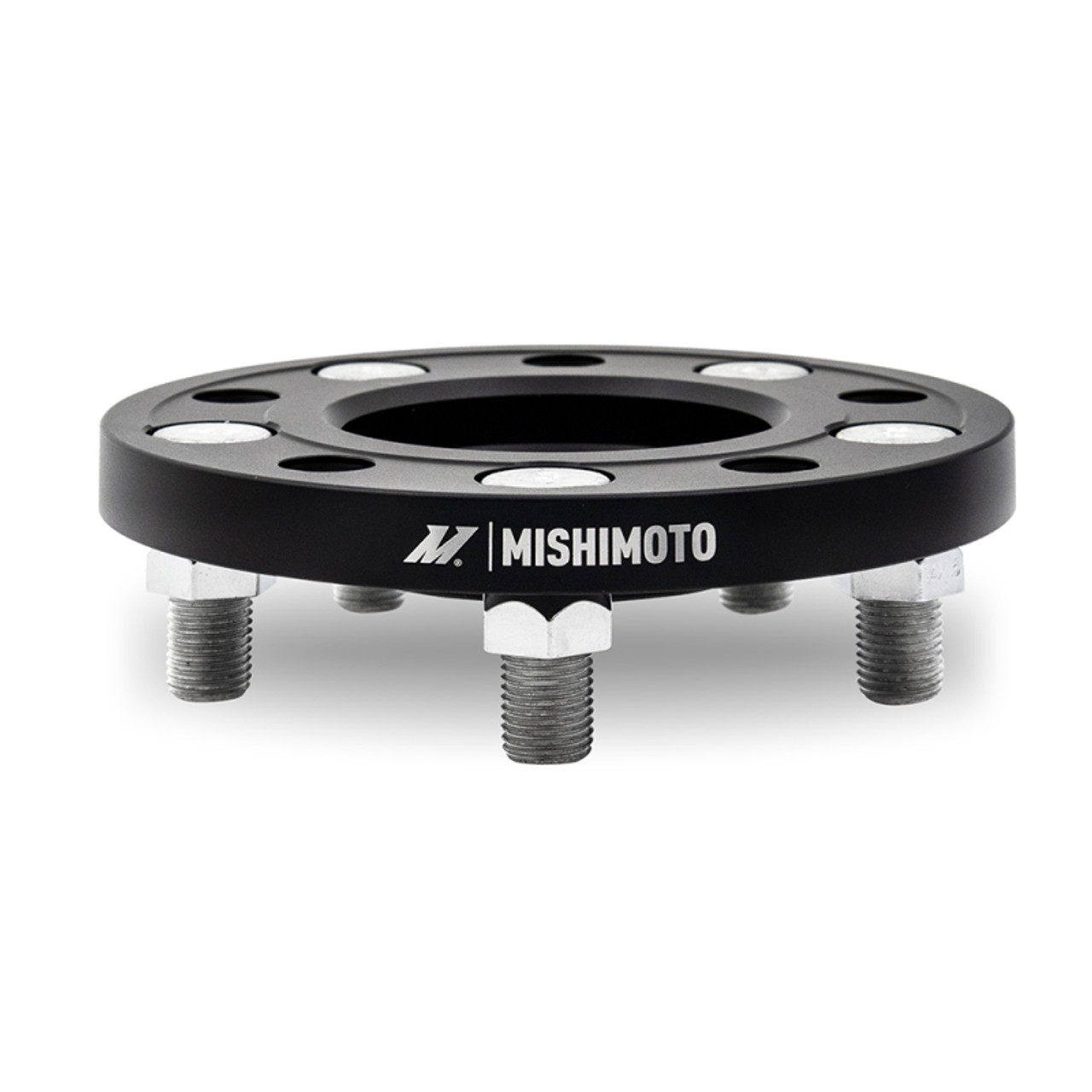 Mishimoto 5x114.3 15mm 56.1 Bore M12 Wheel Spacers - Black - MMWS-003-150BK - Side