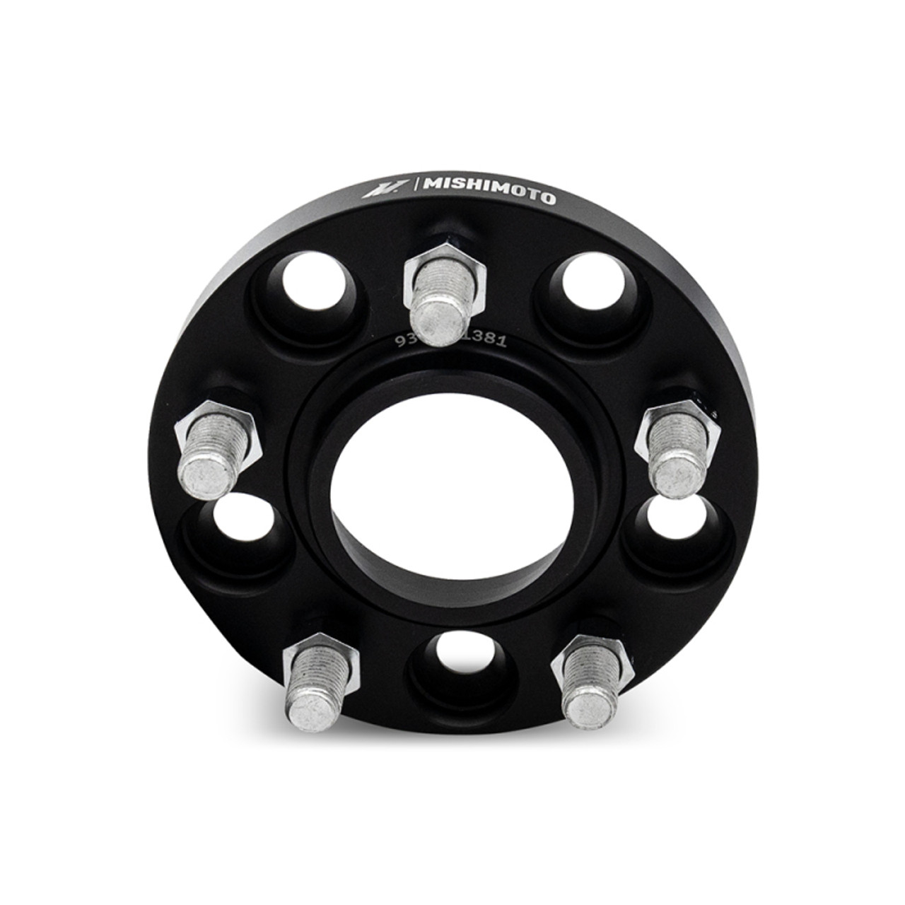 Mishimoto 5x114.3 15mm 56.1 Bore M12 Wheel Spacers - Black - MMWS-003-150BK - Front