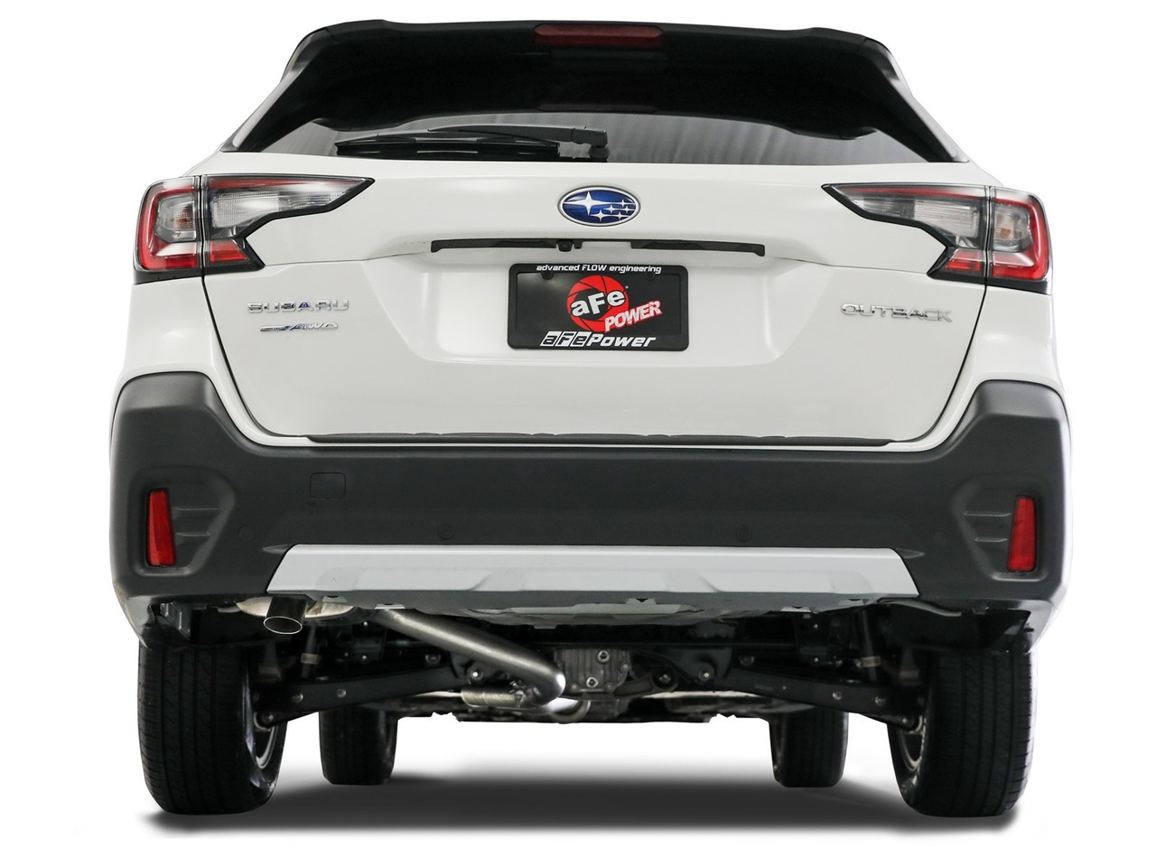 aFe POWER Takeda 20-23 Subaru Outback H4-2.5L Cat-Back Exhaust System - Installed 2