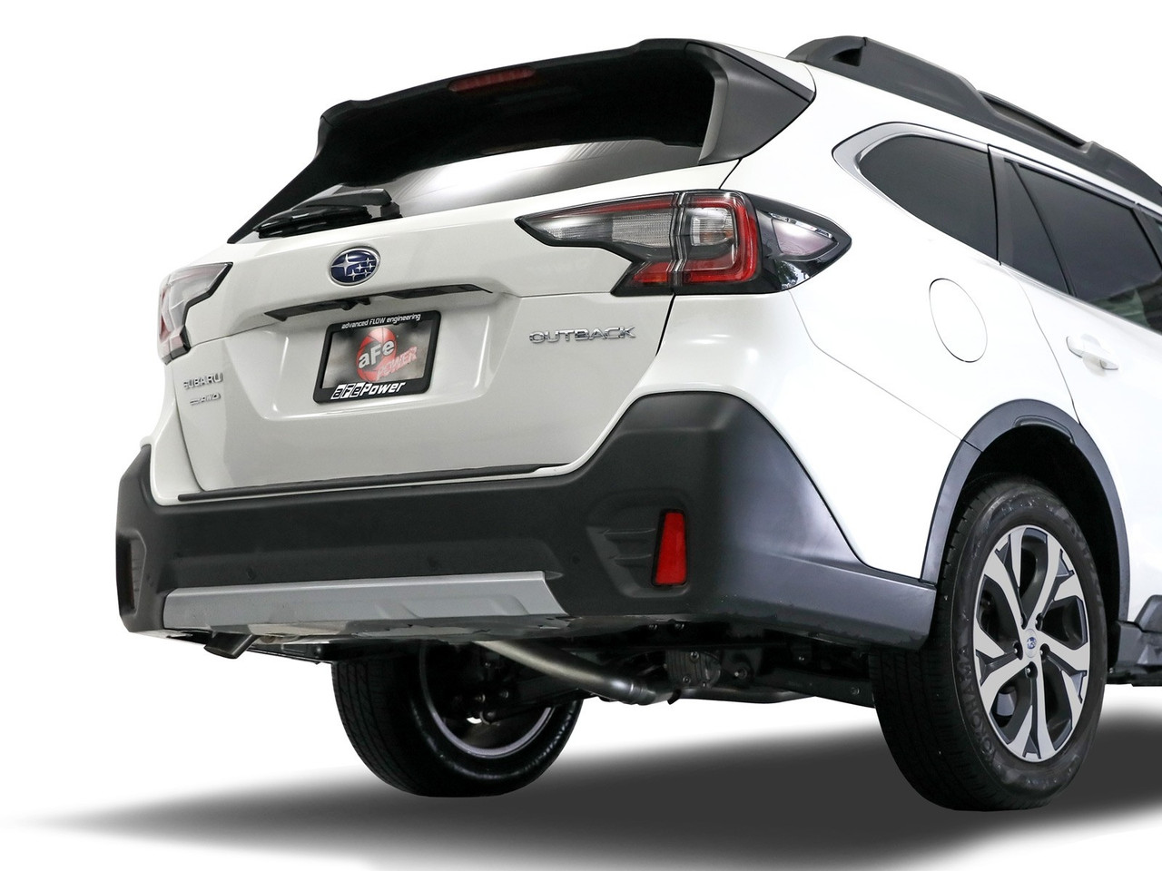 aFe POWER Takeda 20-23 Subaru Outback H4-2.5L Cat-Back Exhaust System - Installed