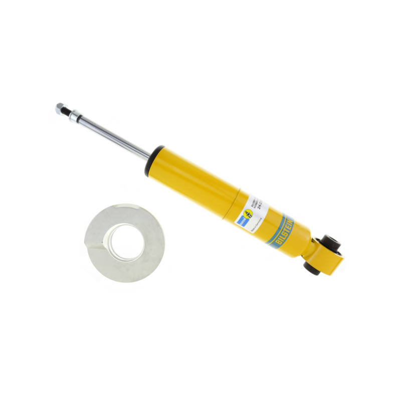 Bilstein B6 Series HD 46mm Monotube Shock Absorber - Lower-Eye 12.1mm, Upper-Stem, Yellow - 24-228398 - Primary