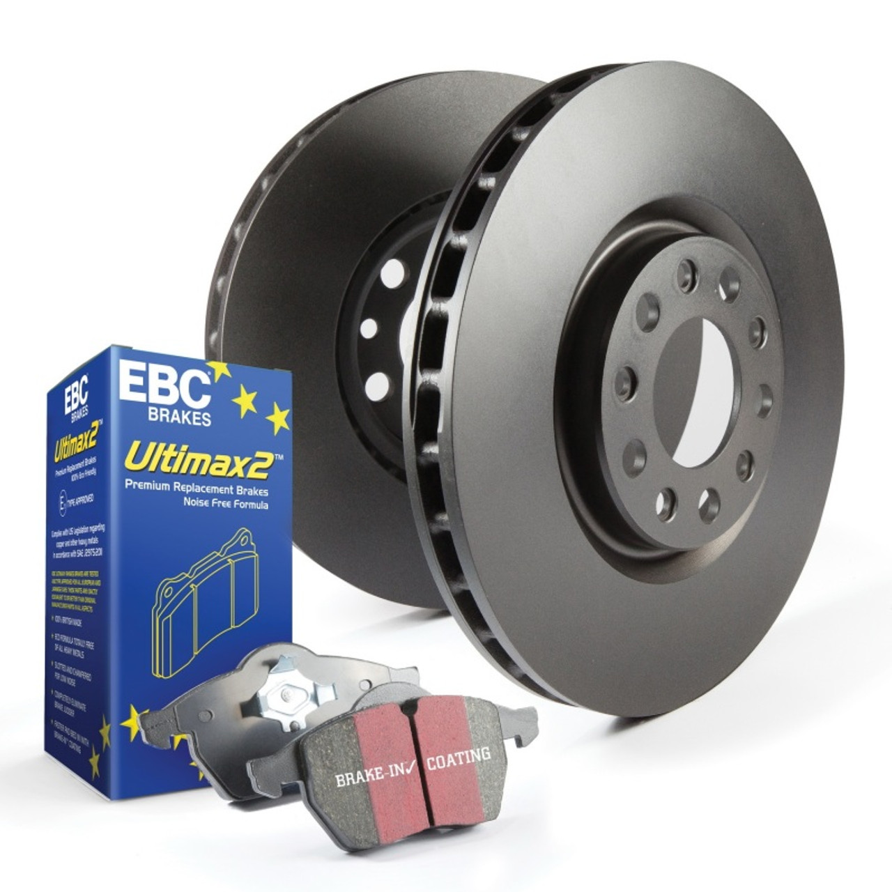 EBC S20 Kits Ultimax Pads and RK Rotors (2 axle kits) - Packaging