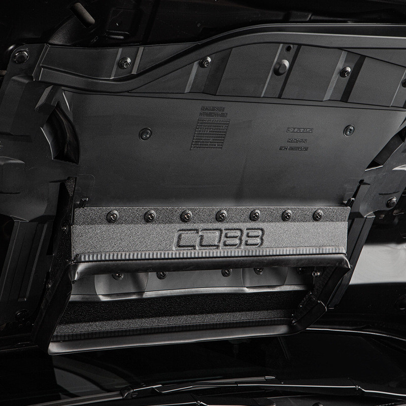 COBB Top Mount Intercooler Kit For 2022-26 Subaru WRX - Silver - Installed 2