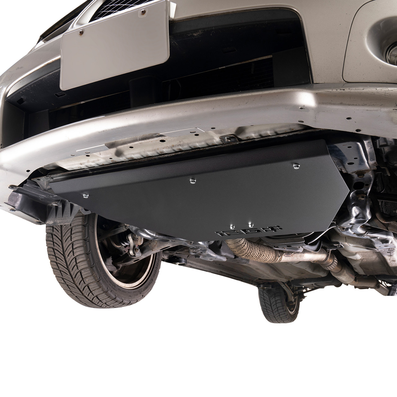 IAG Rally X Skid Plate fits 2002-07 Subaru WRX / STI - Installed 3