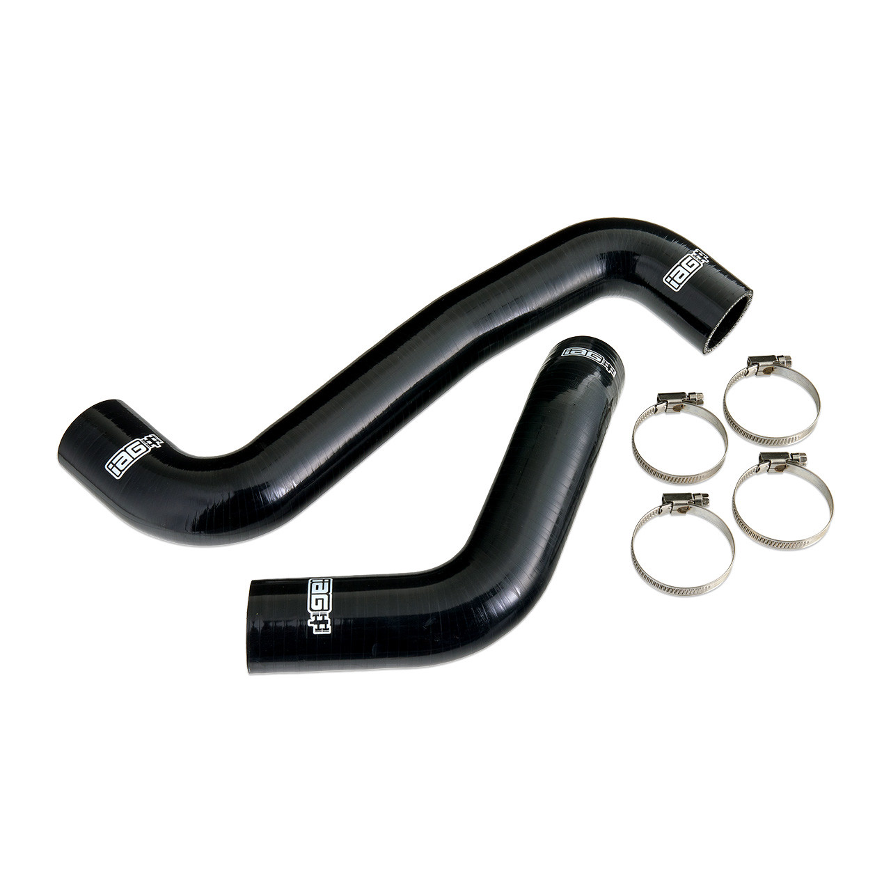 IAG Silicone Radiator Hose Kit for 2008-14 Subaru WRX, 08-21 STI - Black IAG Silicone Radiator Hose Kit for 2008-14 Subaru WRX, 08-21 STI - Black