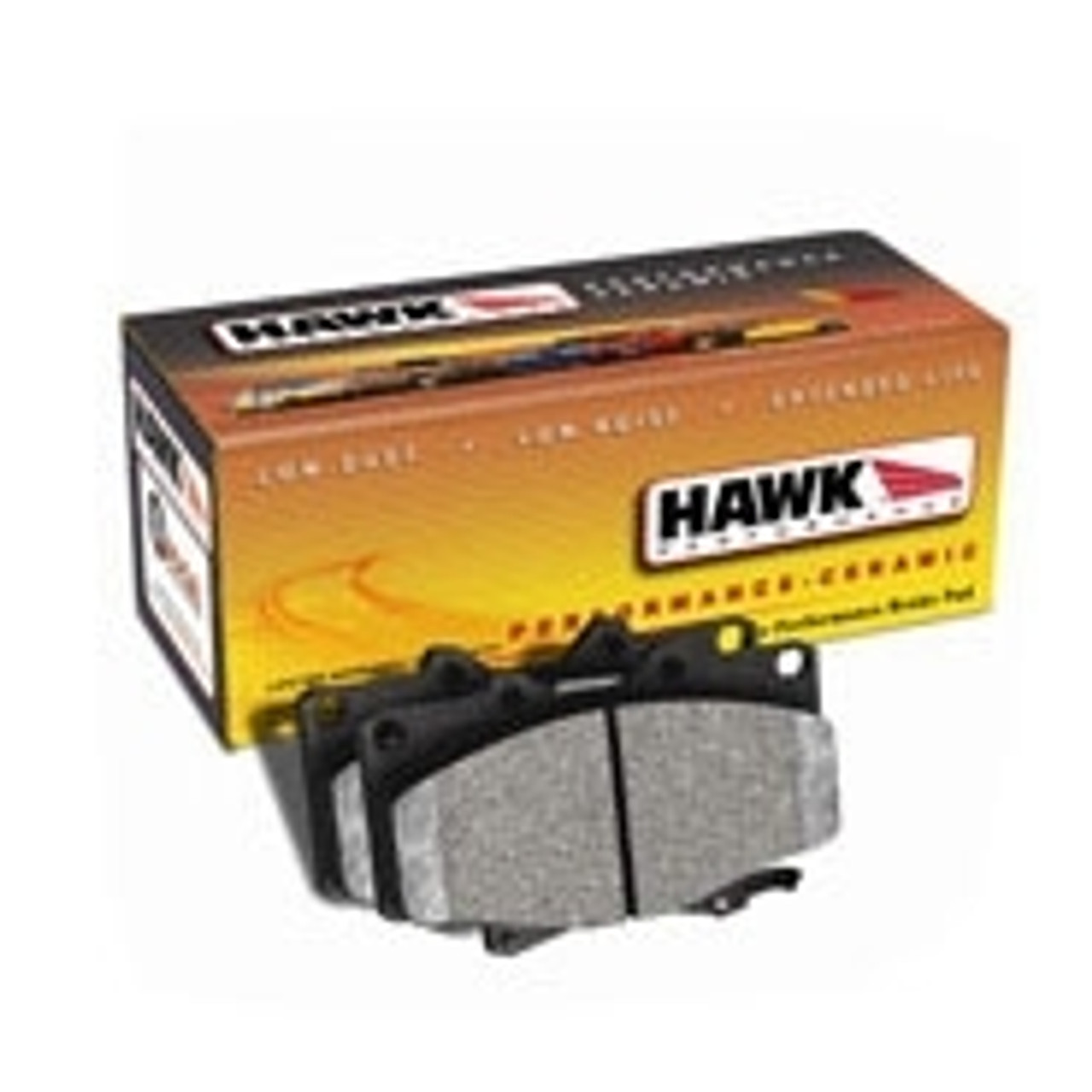 Hawk Performance Ceramic Front Brake Pads For All 2002 Subaru WRX, Some 2003 WRX (D721 Replacement)