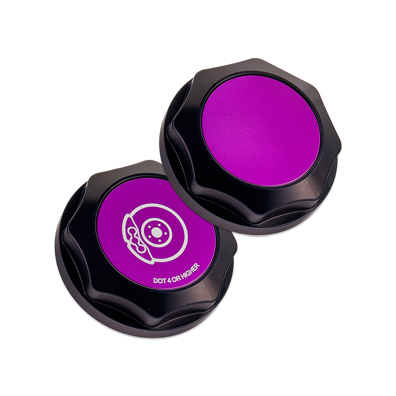 IAG Revolve Brake Fluid Reservoir Cap w/ Anodized Color Accent for