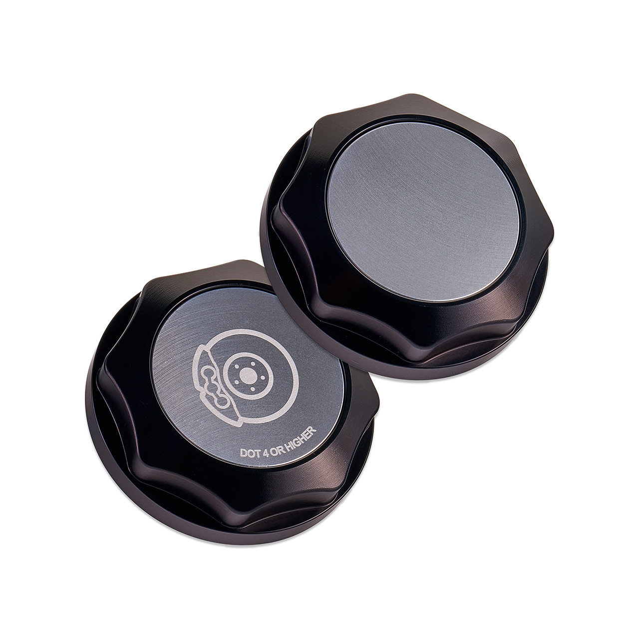 IAG Revolve Brake Fluid Reservoir Cap w/ Anodized Color Accent for