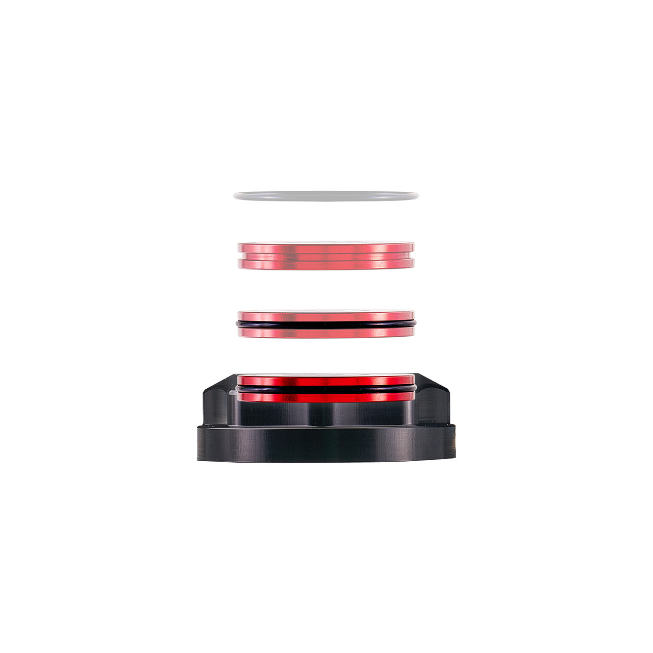 IAG Revolve Coolant Reservoir Cap w/ Anodized Color Accent for 02-26 WRX, 04-21 STI, 05-09 LGT, 04-08 FXT, 13-26 BRZ - Construction