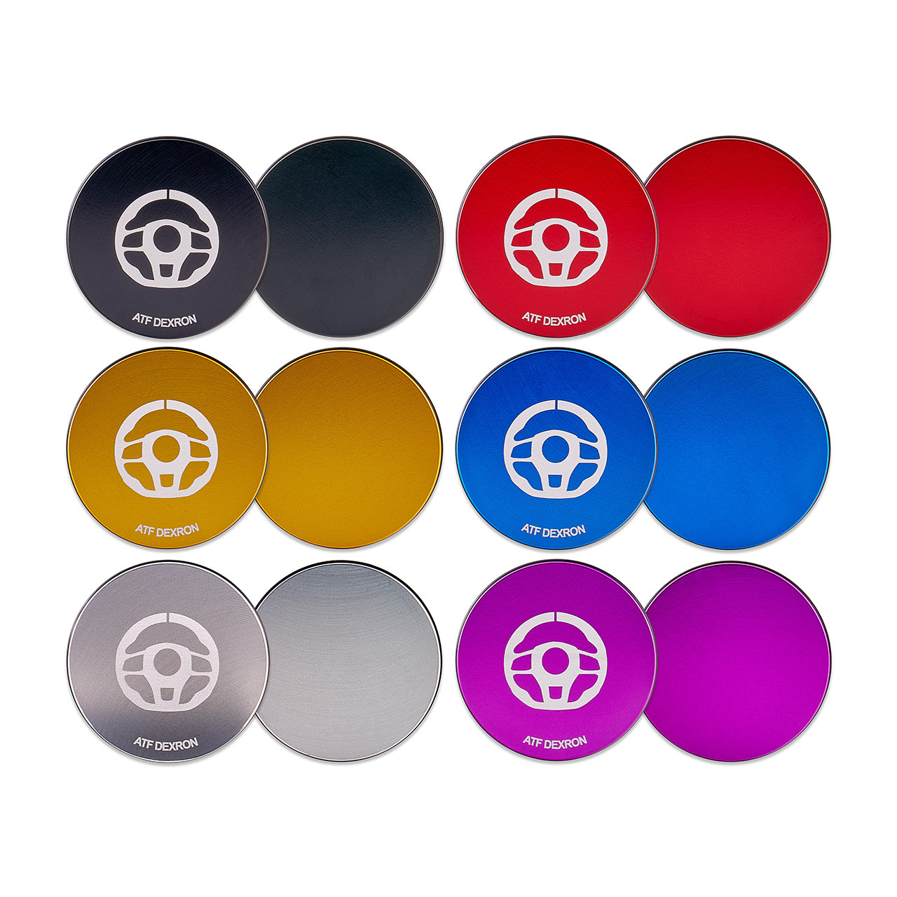 IAG Revolve Power Steering Reservoir Cap w/ Anodized Color Accent