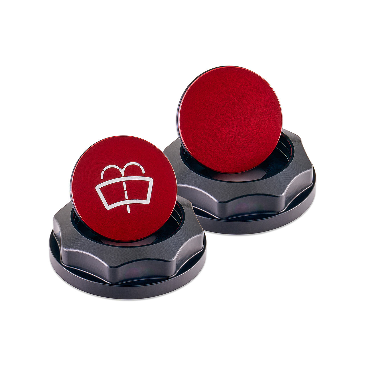 IAG Revolve Washer Fluid Reservoir Cap w/ Anodized Color Accent for 22-26 WRX, 13-26 BRZ - Cap Choices