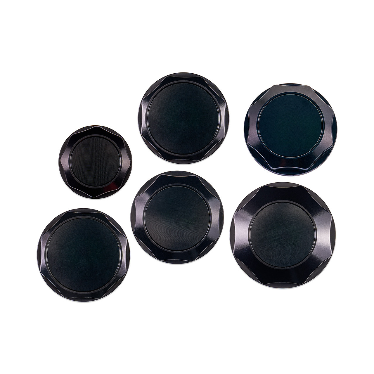 IAG Revolve Engine Bay Dress-Up Cap Kit for 02-07 WRX, 04-07 STI