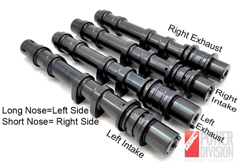 GSC S2 Billet Camshaft Set for the 0407 STI, 0614 WRX, 0413 FXT, 05