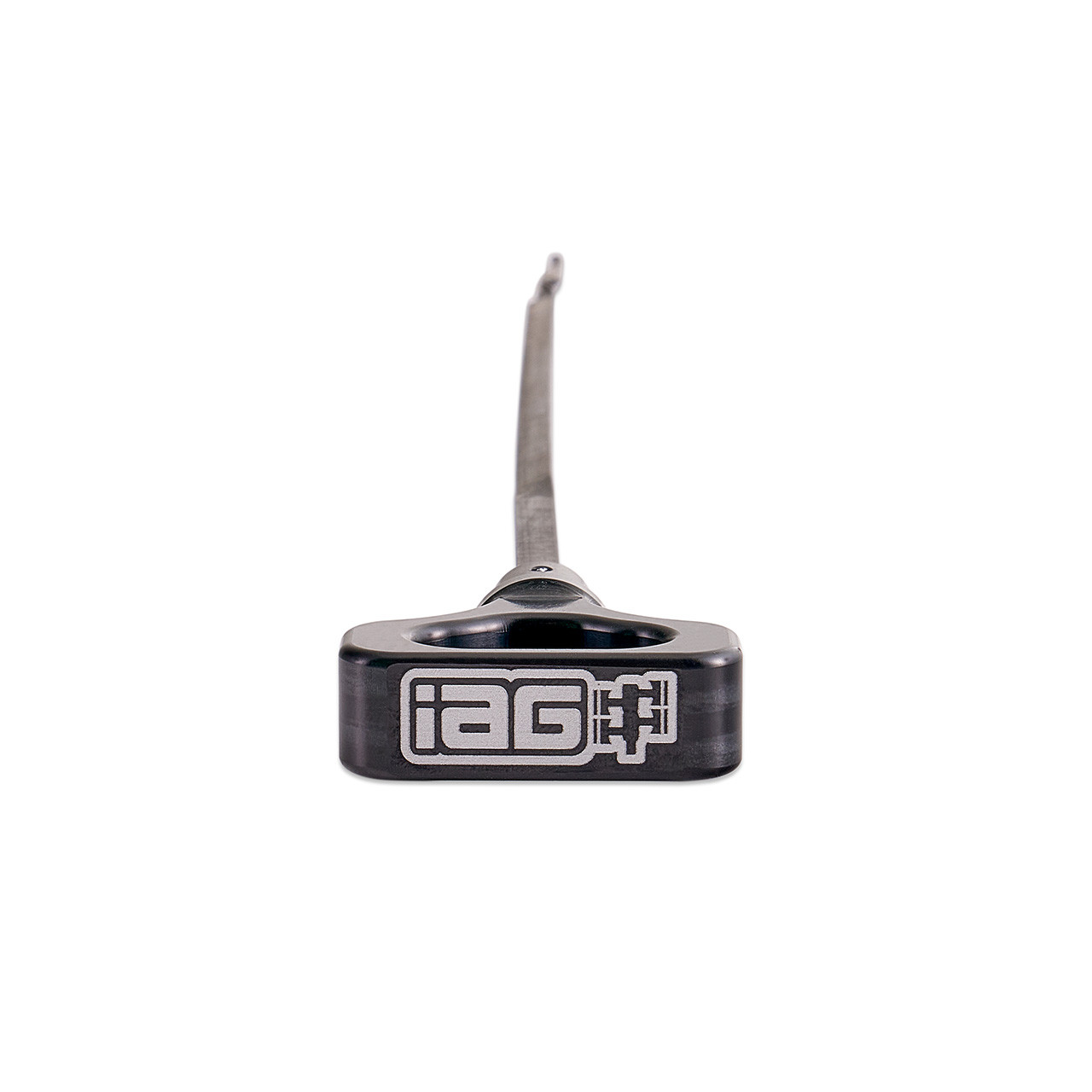 IAG Dipstick With Billet Anodized Handle For EJ 2.5L 2006-14 WRX, 04-21 STI, 06-09 LGT, 06-13 FXT - Black 2
