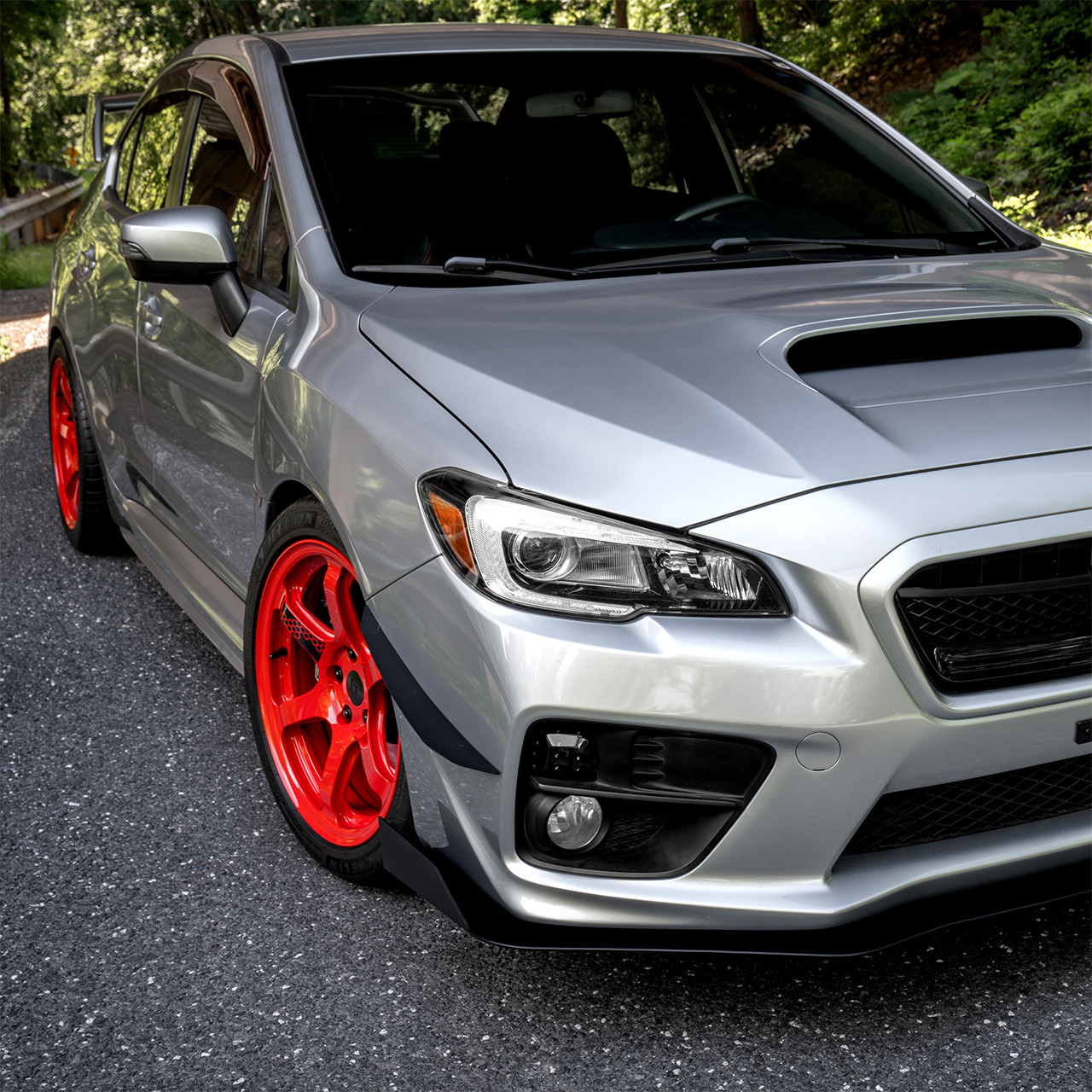 IAG Single Canard Kits For 2015-2021 VA Subaru WRX & STI - Installed 2