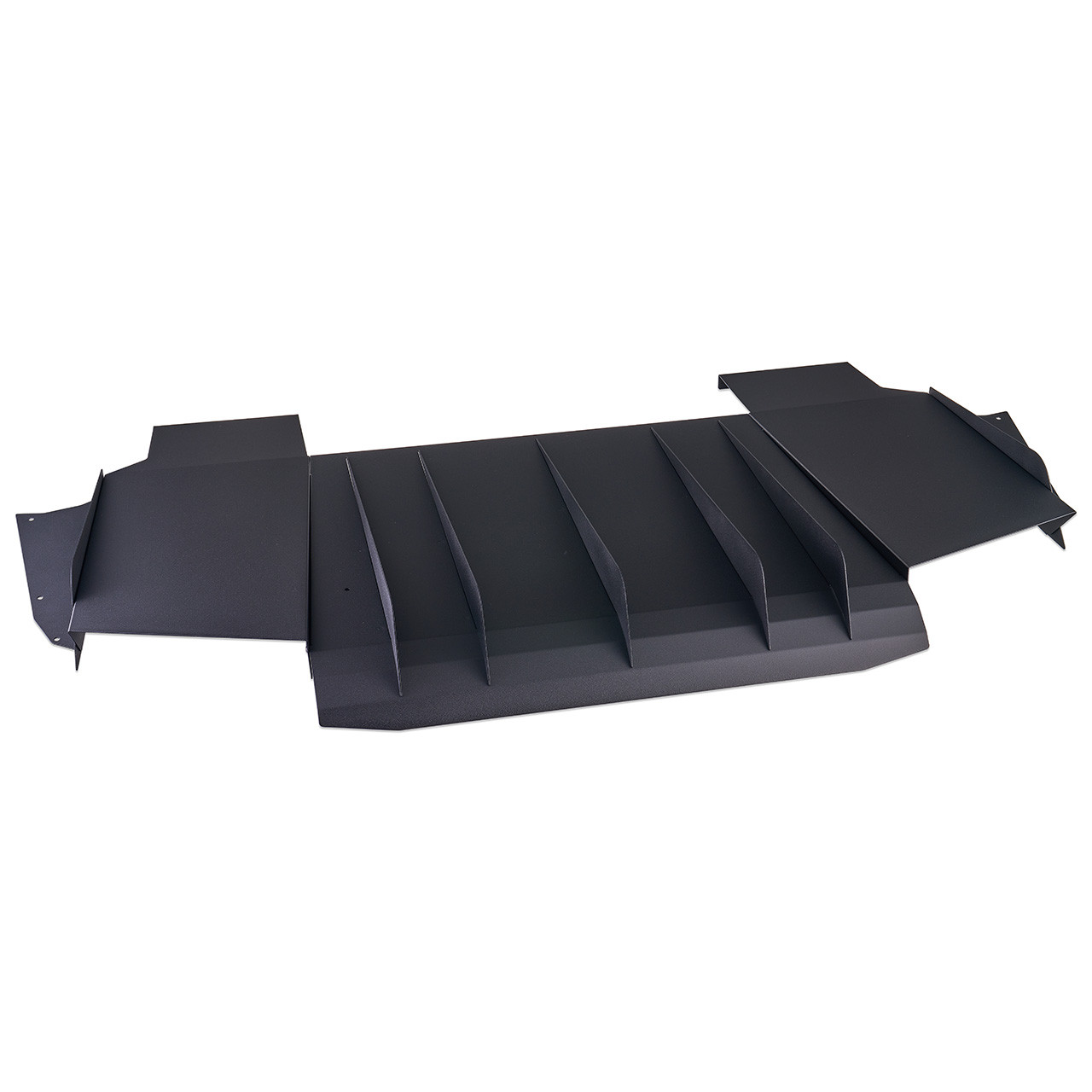 IAG Rear Diffuser For 2015-2021 VA Subaru WRX & STI - Matte Black - Angle 2