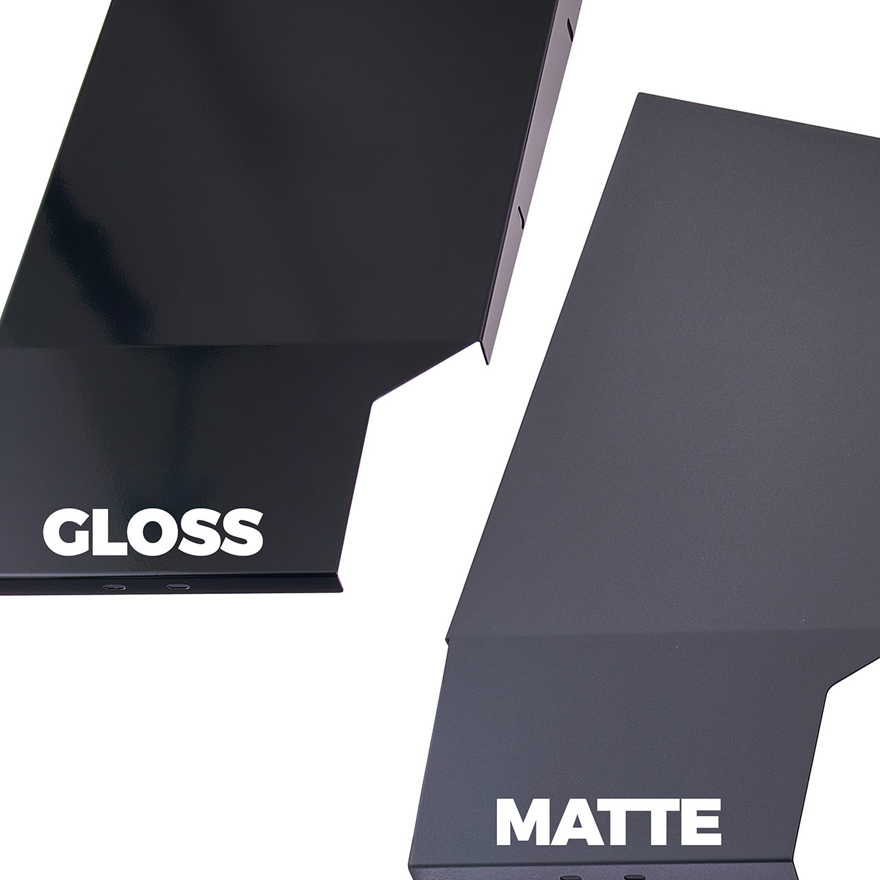 IAG Rear Diffuser For 2015-2021 VA Subaru WRX & STI - Matte Black vs Gloss Black