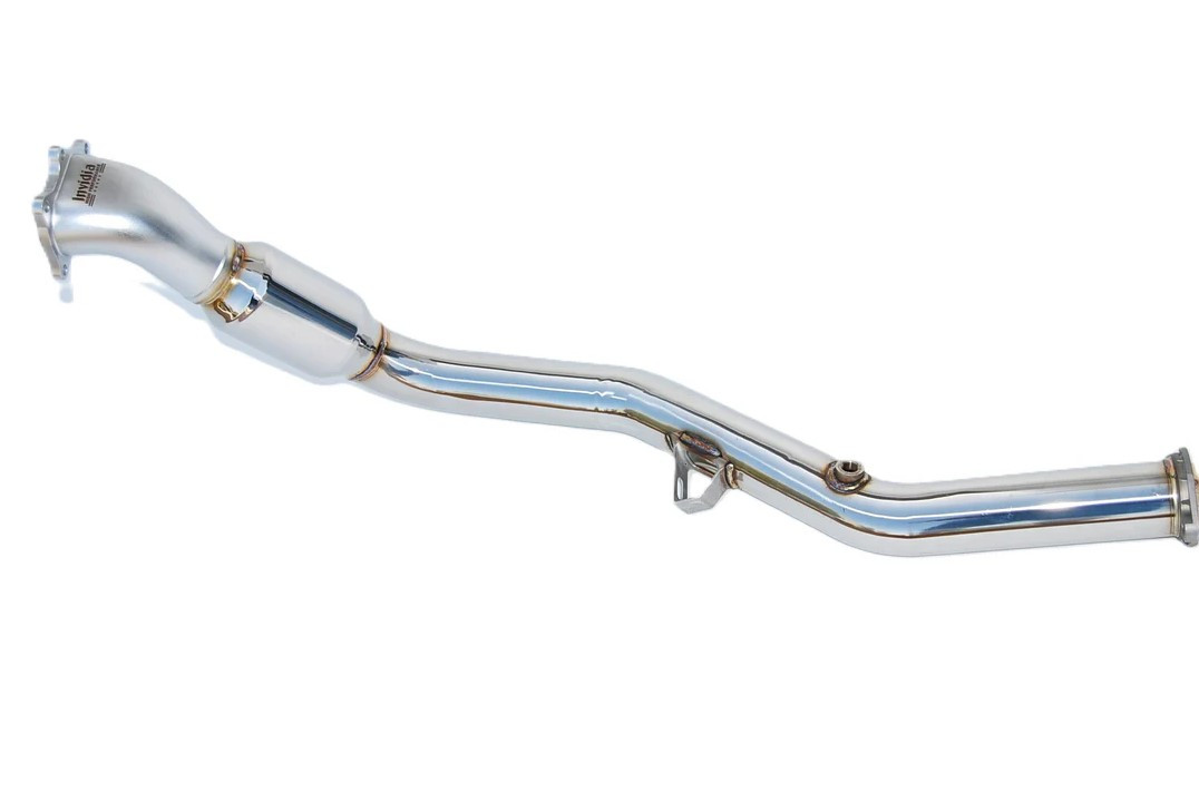 Invidia 05+ AT LGT Polished Divorced Waste Gate Downpipe with High