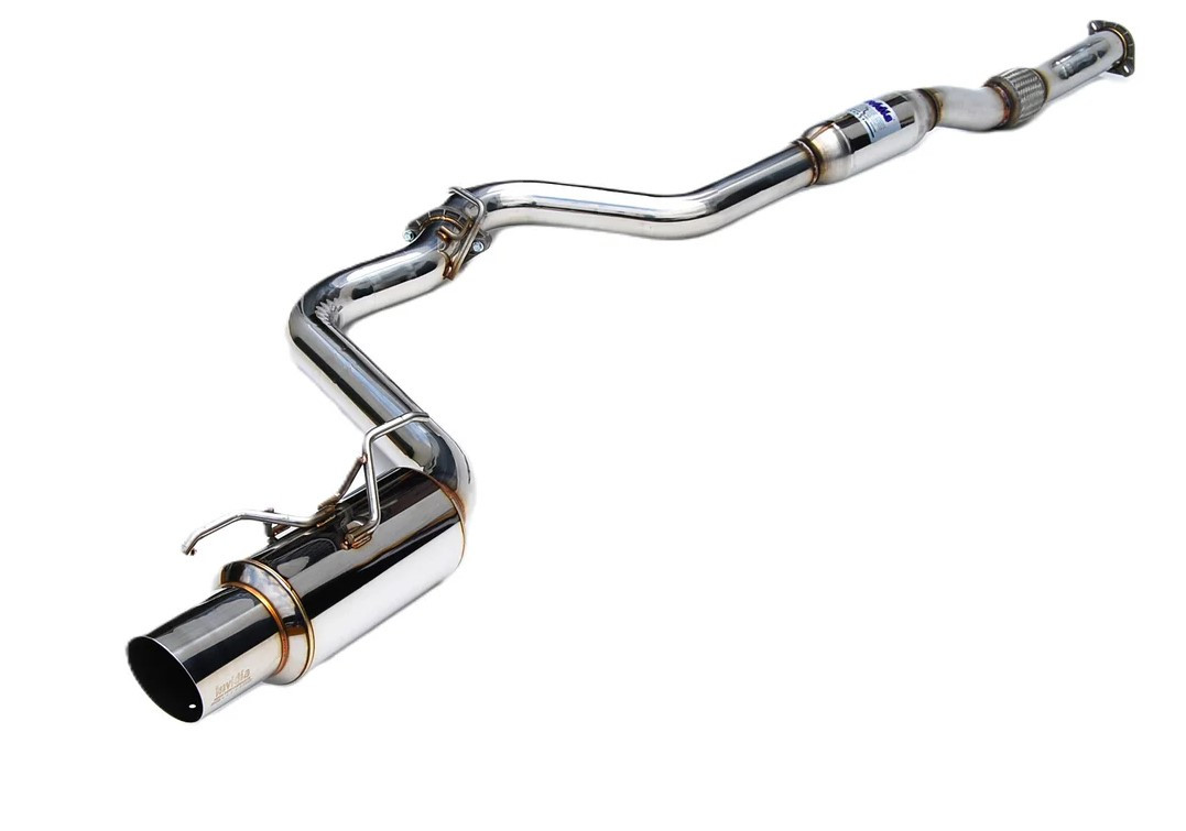 車のパーツ invidia n1 Invidia 08+ WRX / 08-10 STi Hatch N1 Stainless Steel Tip Cat-back
