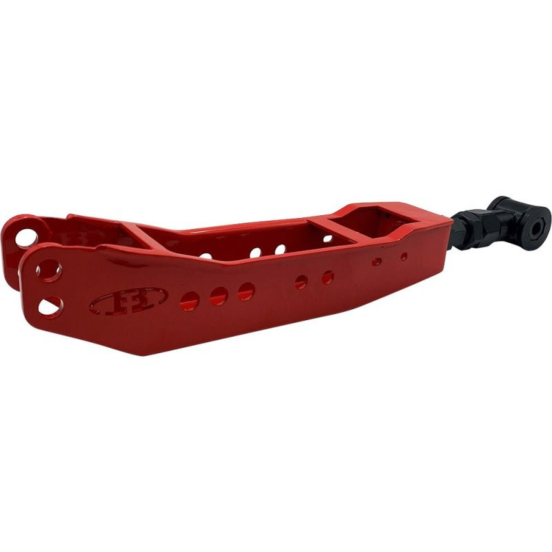 BLOX Racing Rear Lower Control Arms - Red (2013+ Subaru BRZ/Toyota 86 / 2008-2023 Subaru WRX/STI) - BXSS-50010-RD - Angle 2