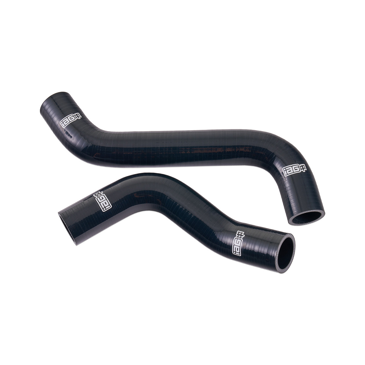 IAG Silicone Upper & Lower Radiator Hose Kit For 2022-26 WRX - Black