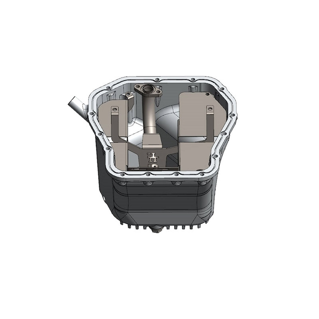 IAG EJ Street Series Subaru Oil Pan Package CAD Illustration - 2