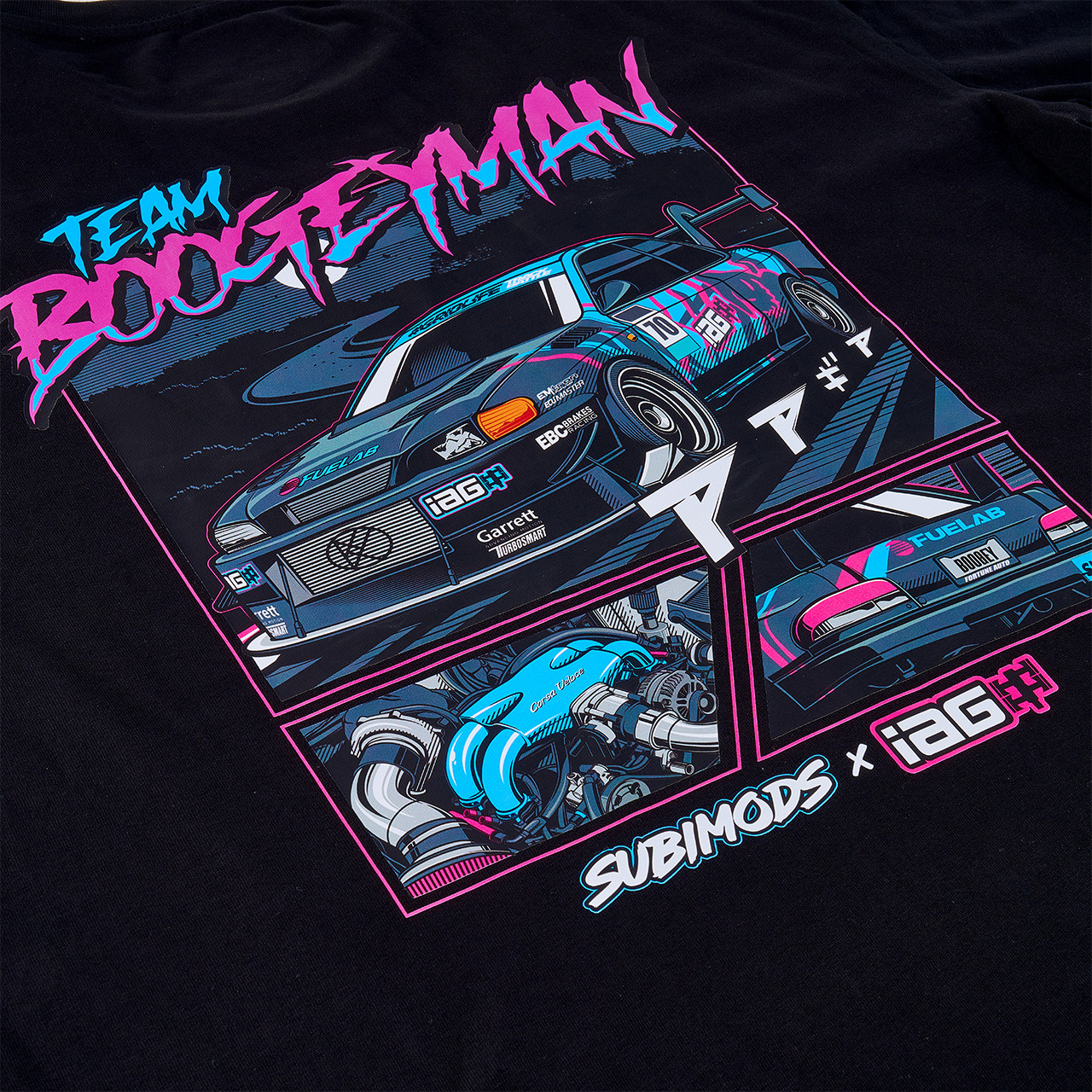 IAG Performance Team Boogeyman T-Shirt - Back Close-up