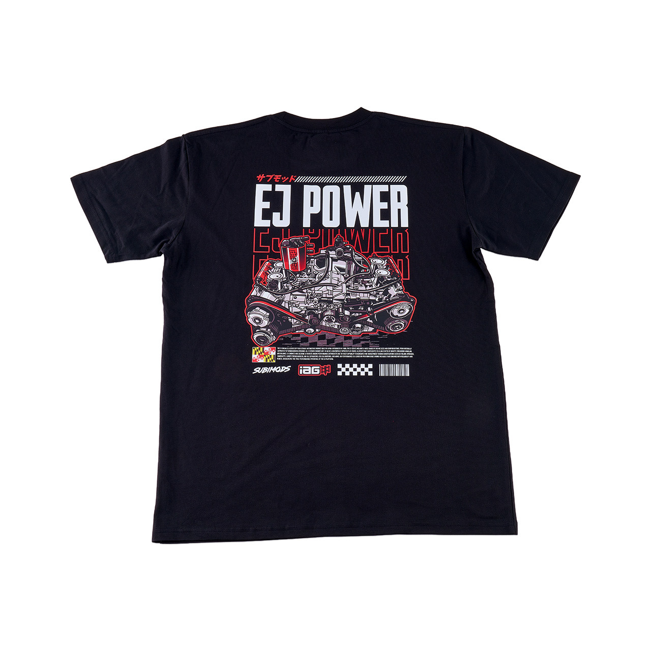 IAG Performance EJ Power T-Shirt - Back IAG Performance EJ Power T-Shirt - Back