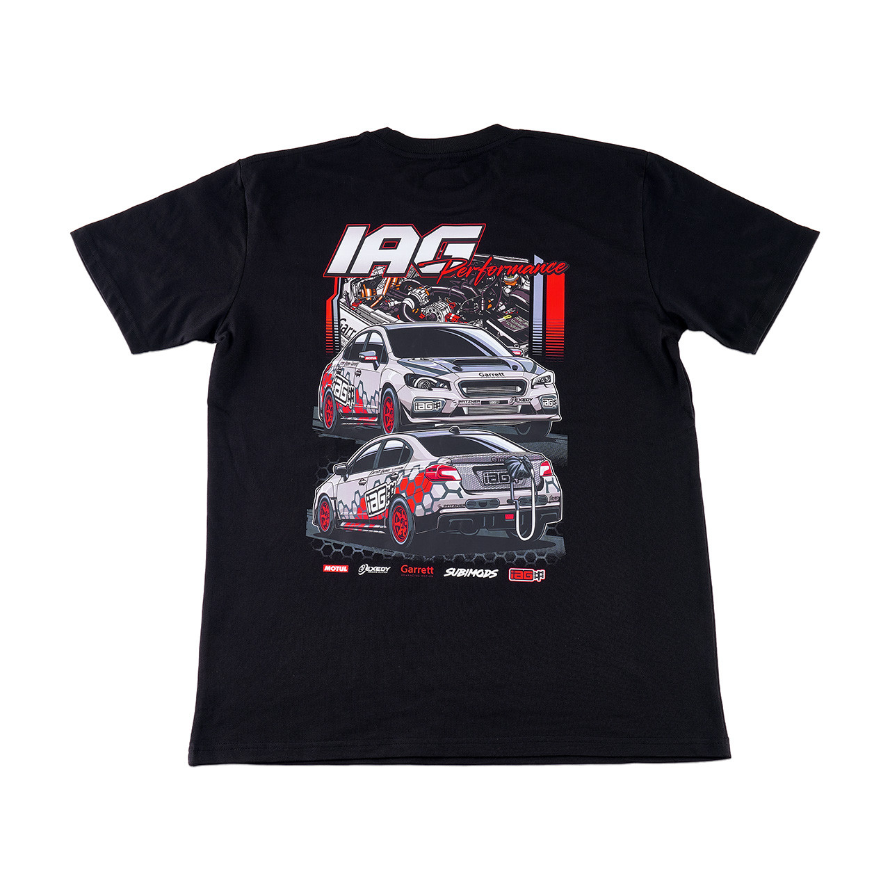 IAG Performance Drag Car T-Shirt - Back