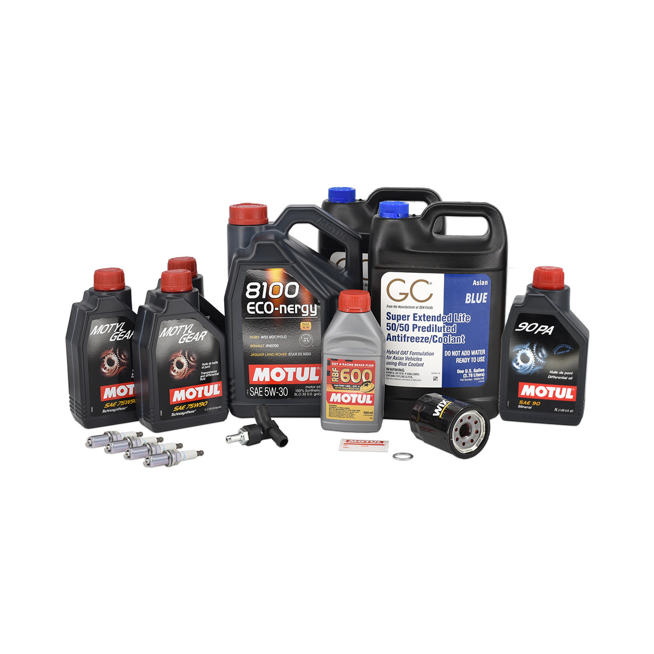 IAG 60K OE Engine Service Package Fits 2006-07 Subaru WRX - Layout