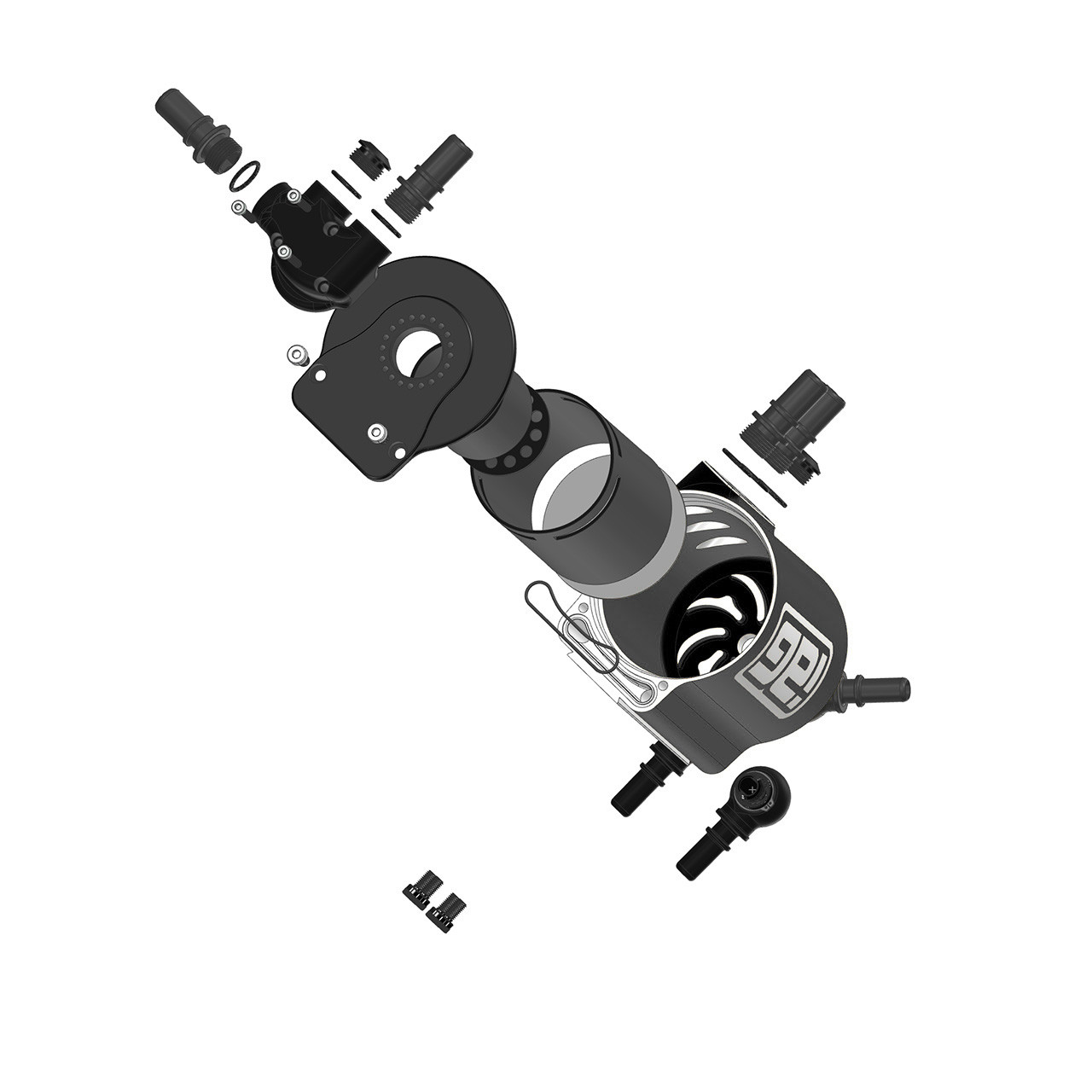 IAG Universal Air / Oil Separator (AOS) - Exploded View