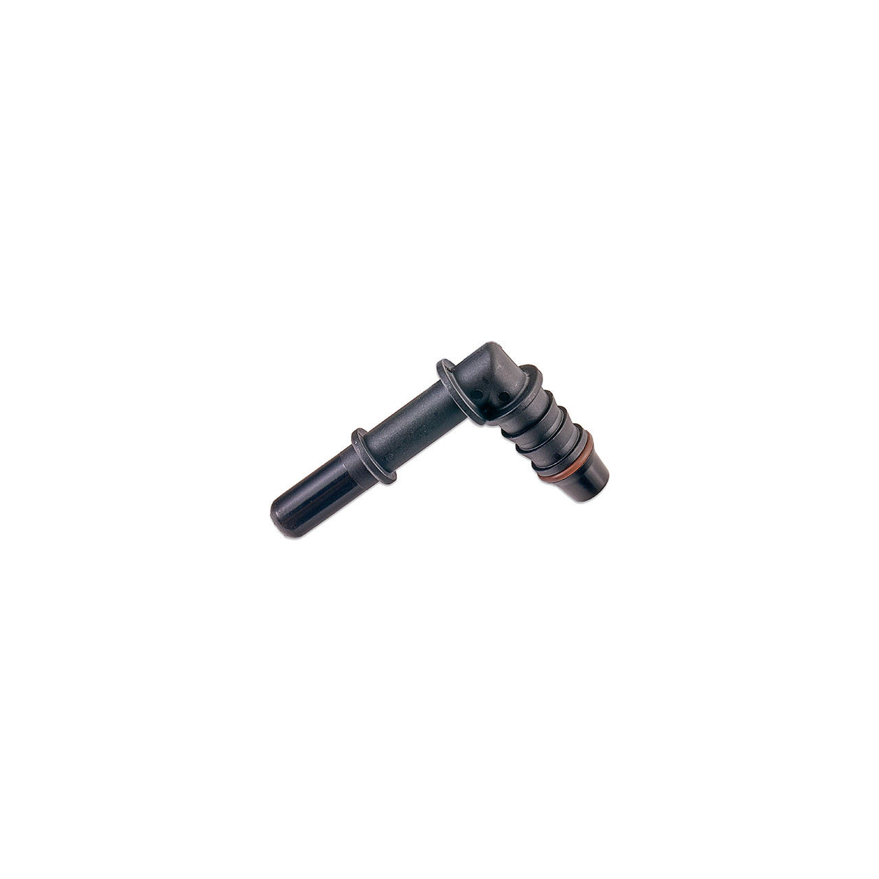 IAG 5/16" SAE Quick Connect Male to 8mm Hose Barb Right Angled (90 degrees) - Angle 5