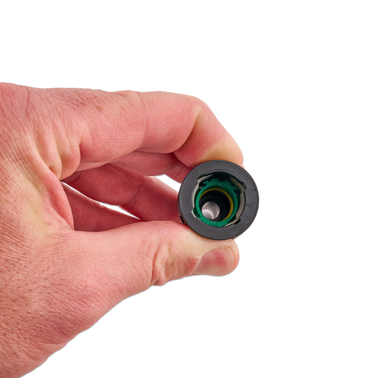 IAG 1/2" SAE Quick Connect Female to 3/8" Hose Barb Straight (180 / 0 degrees) - Function