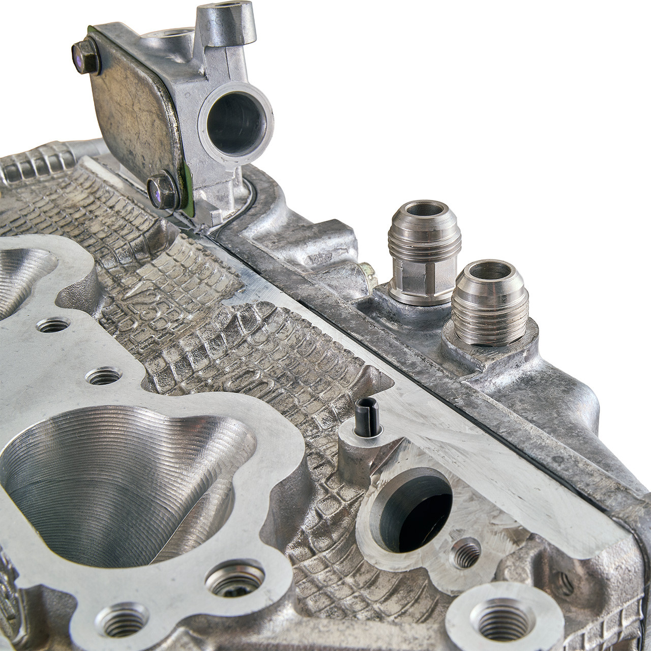 IAG Reconditioned Stage 4 Extreme Drag-Spec Long Block for 02-14 WRX, 04-21 STI, 04-13 FXT, 05-09 LGT - Valve cover AN fittings 2