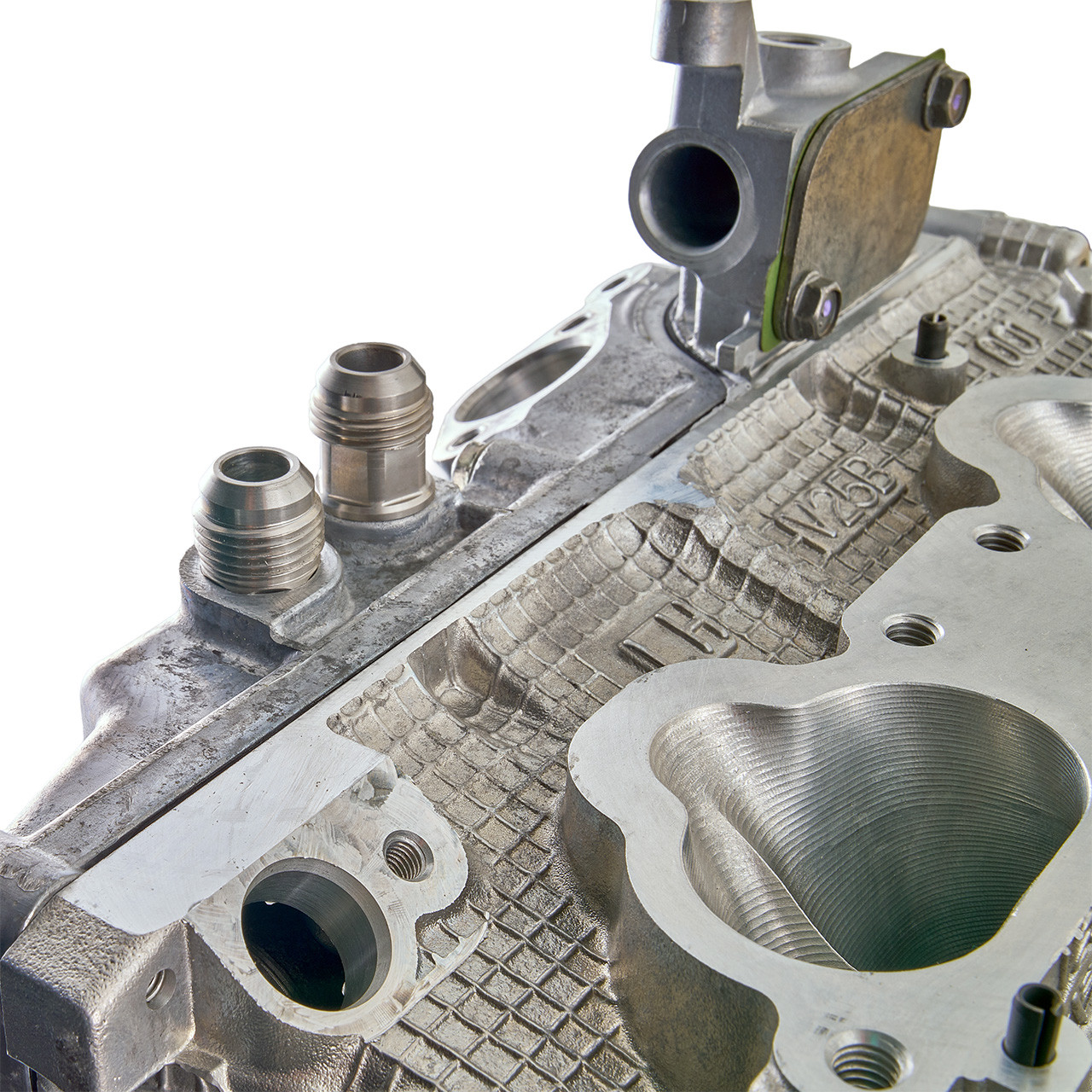 IAG Reconditioned Stage 4 Extreme Drag-Spec Long Block for 02-14 WRX, 04-21 STI, 04-13 FXT, 05-09 LGT - Valve cover AN fittings