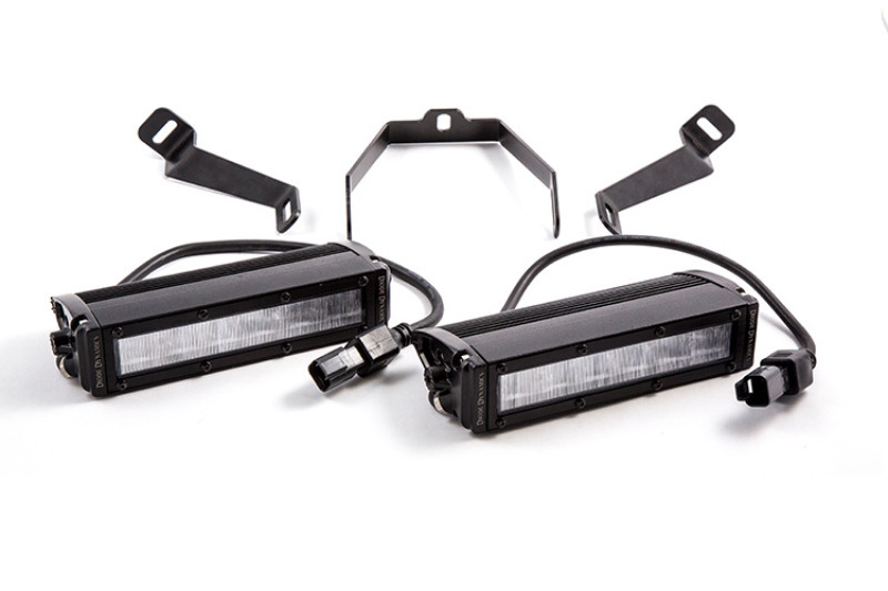 Diode Dynamics SAE/DOT White LED Lightbar Kit For 2015-17 Subaru WRX & STI - Classic - DD6008