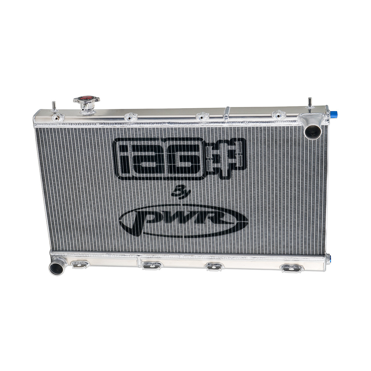 IAG Triple Pass Competition Series 55mm Radiator for 2015-21 Subaru WRX - Front