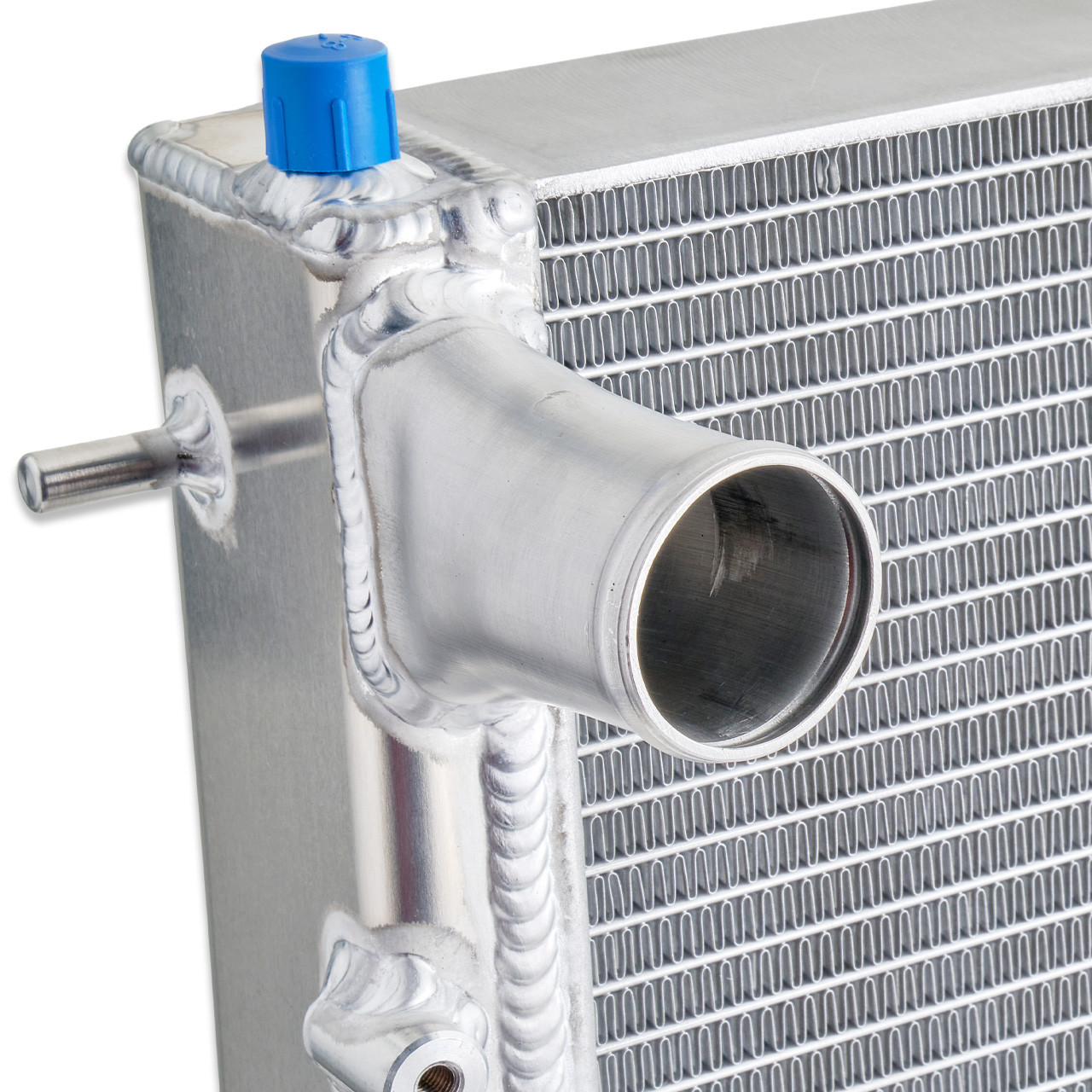 IAG Triple Pass Competition Series 55mm Radiator for 2015-21 Subaru WRX - Construction