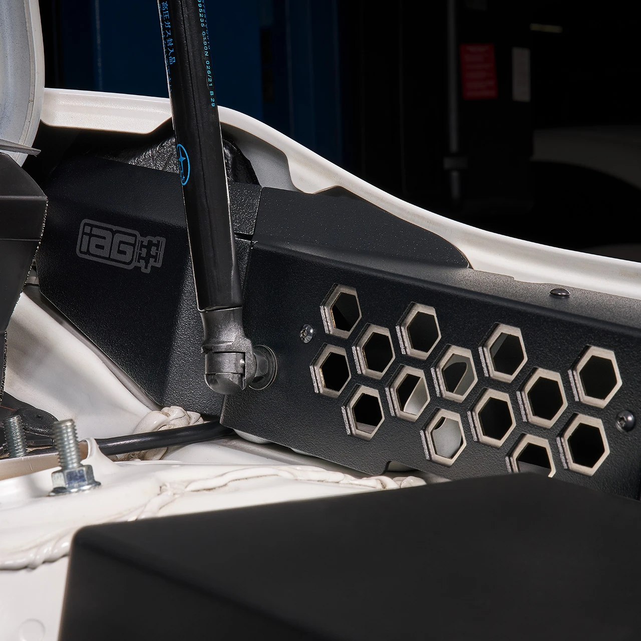 IAG Fender Shrouds For 2022+ Subaru WRX - Stainless Close-up