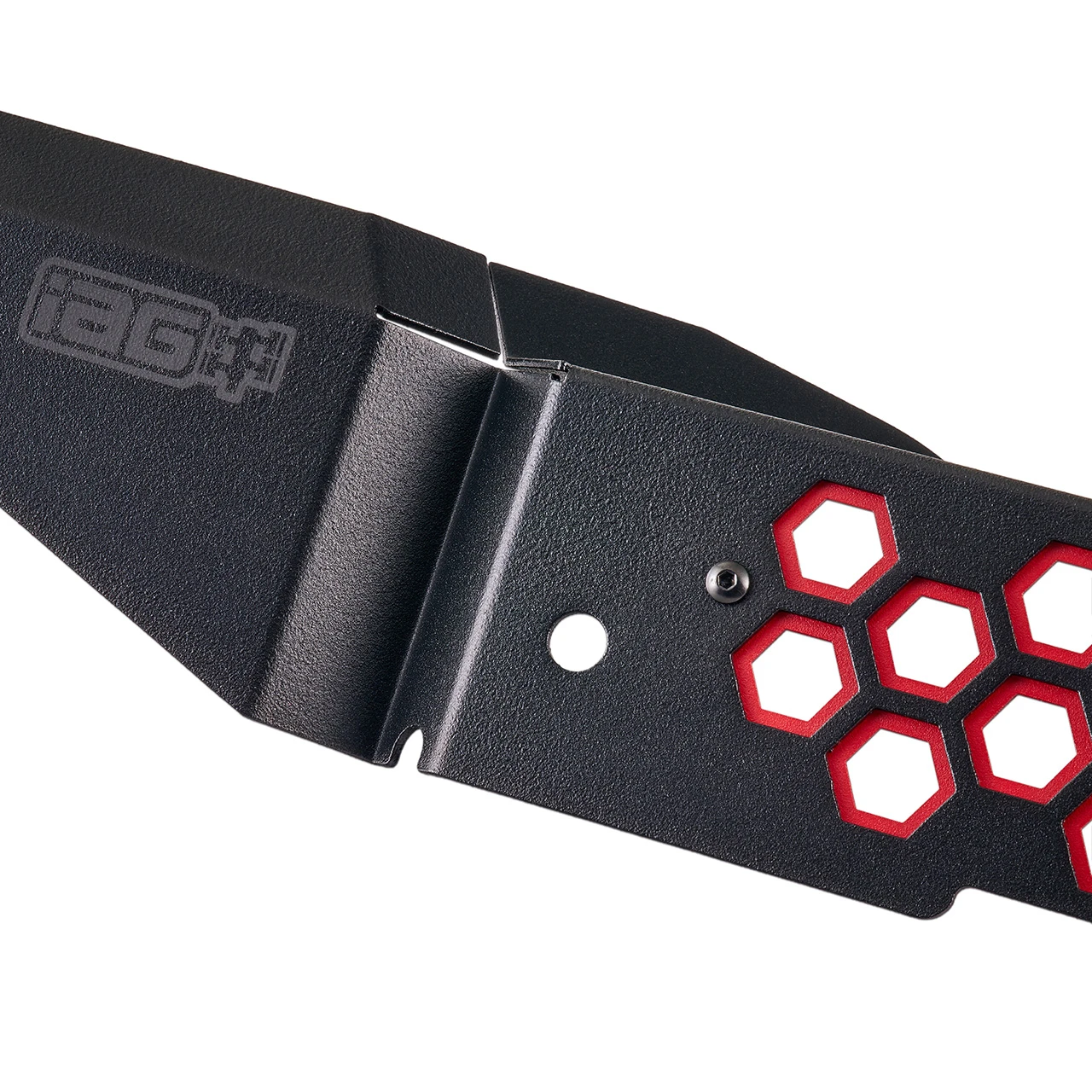 IAG Fender Shrouds For 2022+ Subaru WRX - Red Close-up