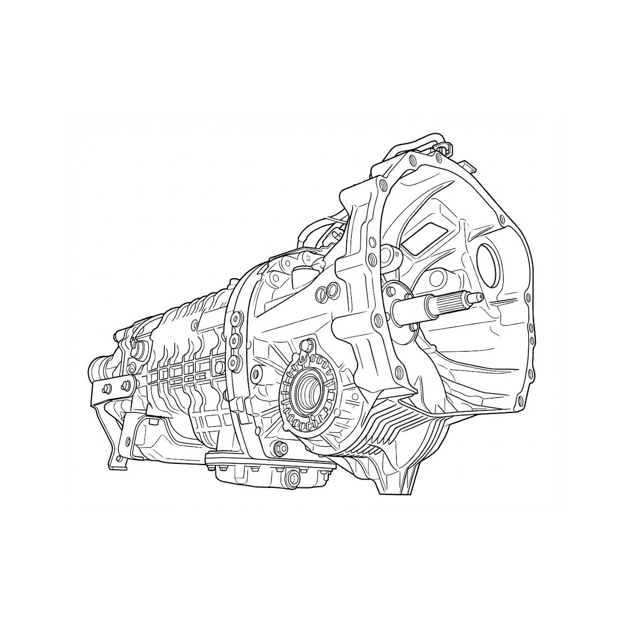Subaru 6 Speed Manual Transmission For 2008-14 STI