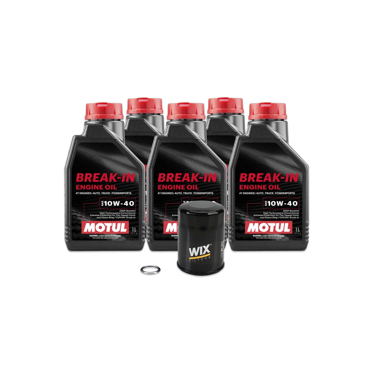 IAG MOTUL Engine Break-In Oil Change Service Package for 2002-14