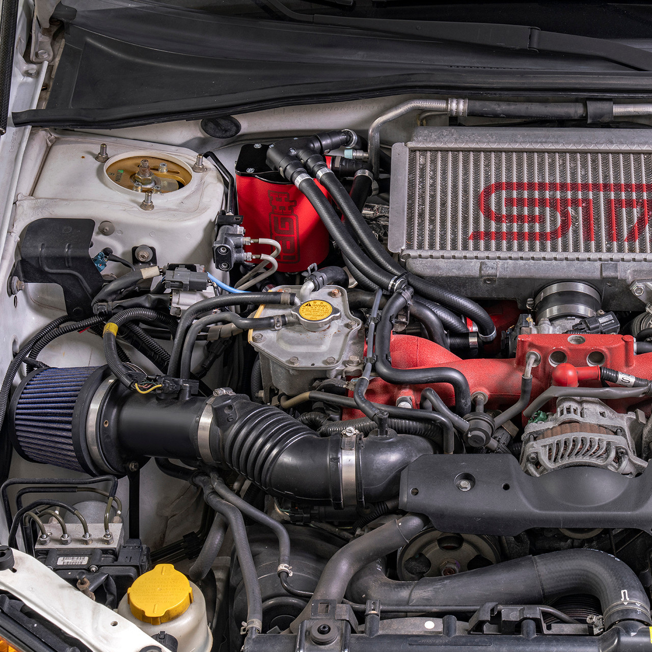 IAG Air / Oil Separator (AOS) Fits 2006-07 Subaru Impreza WRX & 2004-07 STI - Installed 4