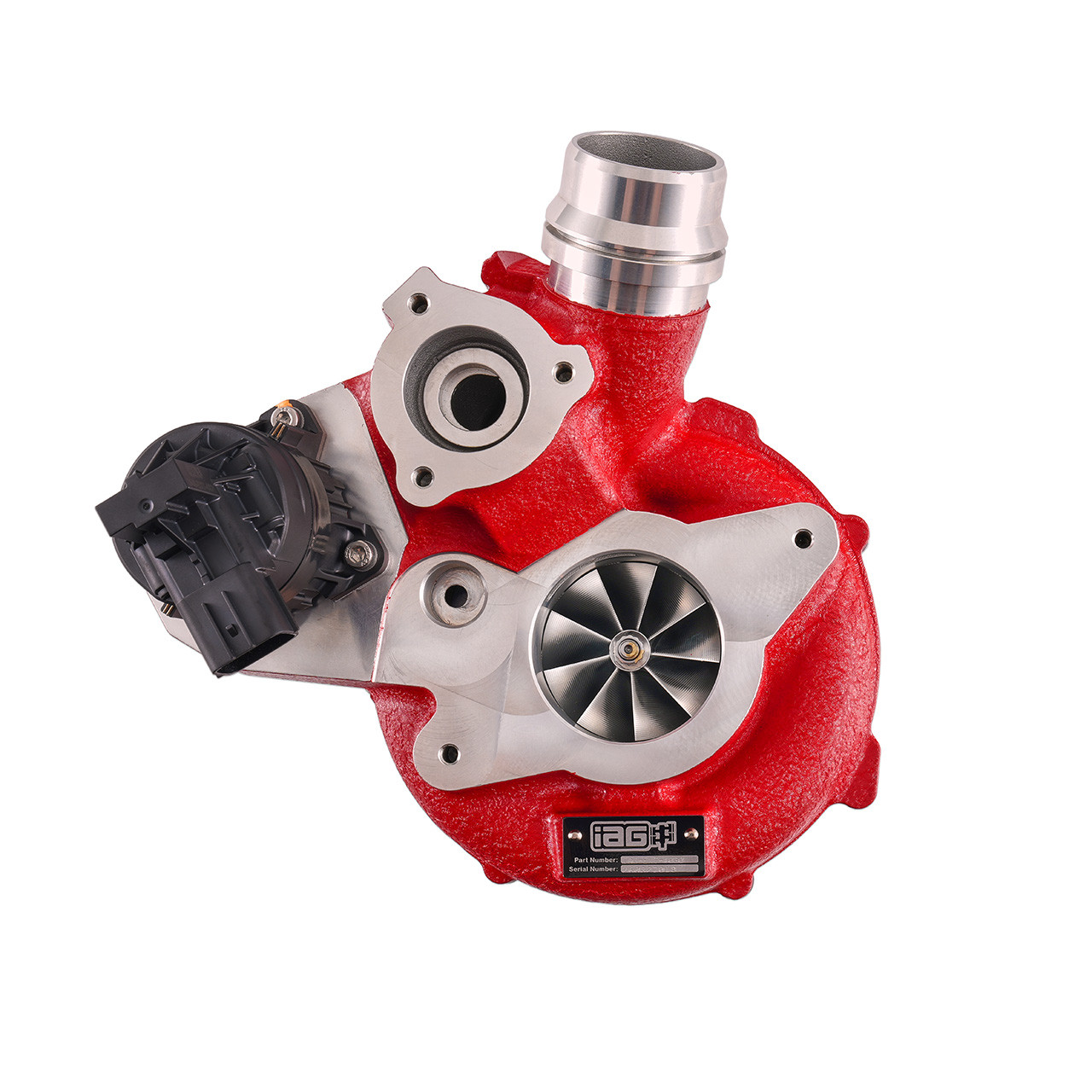 IAG 600 Ball Bearing Turbocharger with Wastegate for 2022+ Subaru WRX FA24F - Compressor
