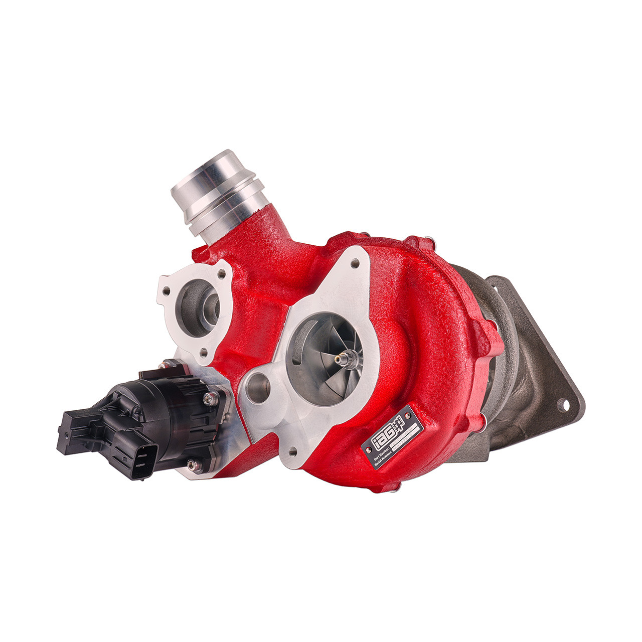 IAG 600 Ball Bearing Turbocharger with Wastegate for 2022+ Subaru WRX FA24F - Angle 1