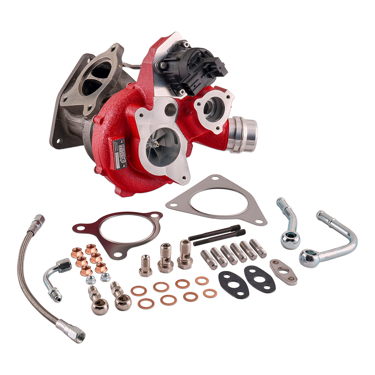 IAG 600 Ball Bearing Turbocharger with Wastegate for 2022+ Subaru WRX FA24F - Product Layout
