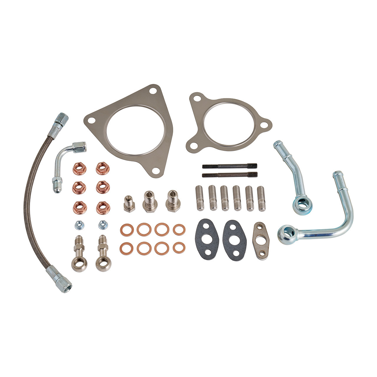 IAG 600 Ball Bearing Turbocharger with Wastegate for 2022+ Subaru WRX FA24F - Hardware Pack