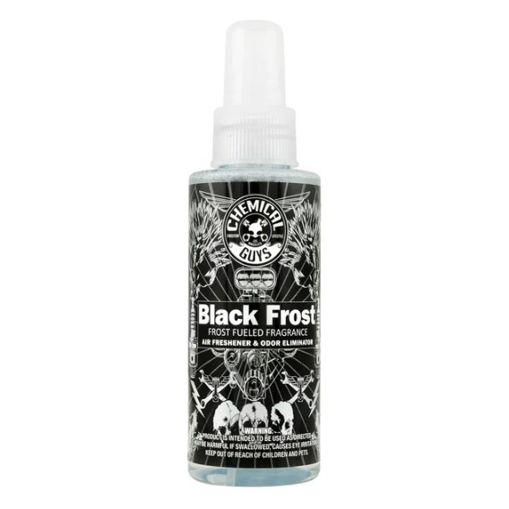 Chemical Guys Black Frost Air Freshener & Odor Eliminator - 4oz - Case of 12 - AIR_224_04